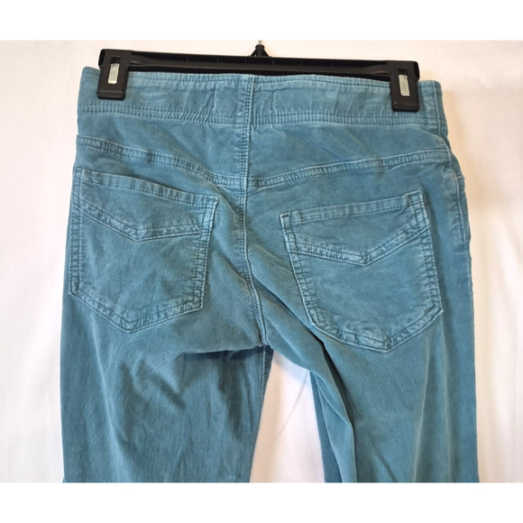 We The Free *IN TEAL* Womens Corduroy Pull On Flare Jeans 25 X 29 - Picture 8 of 8